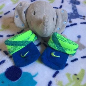 Nike baby booties